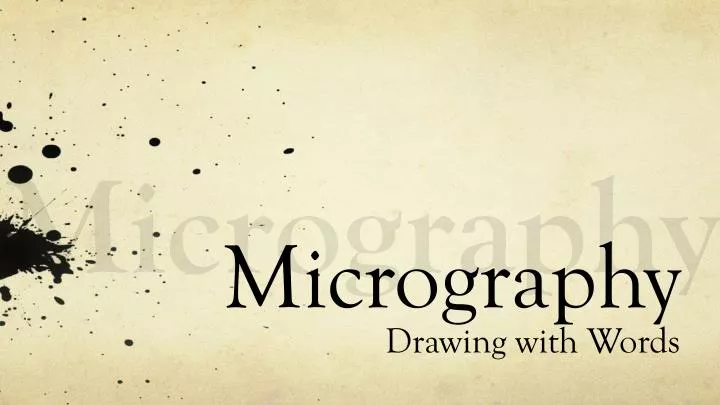 micrography