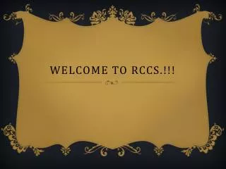 Welcome To RCCS.!!!