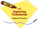 Engineering Fundamentals - slide 1