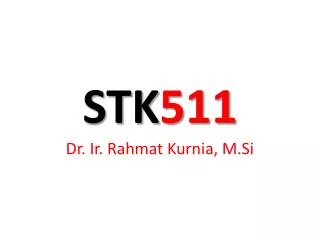 stk 511