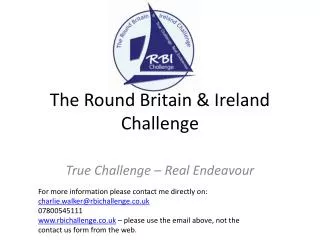 The Round Britain &amp; Ireland Challenge