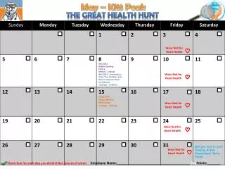 The Great Health Hunt