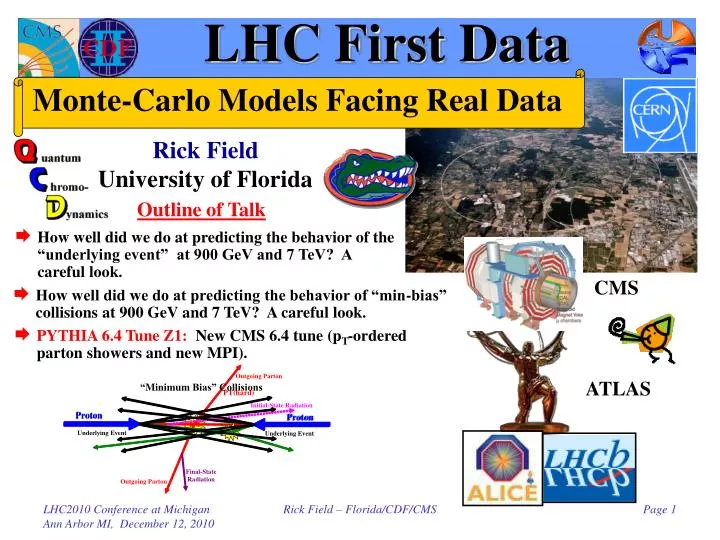 lhc first data