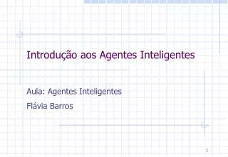 introdu o aos agentes inteligentes