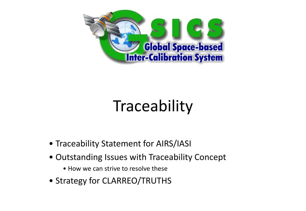 PPT - Traceability PowerPoint Presentation, free download - ID:6155817
