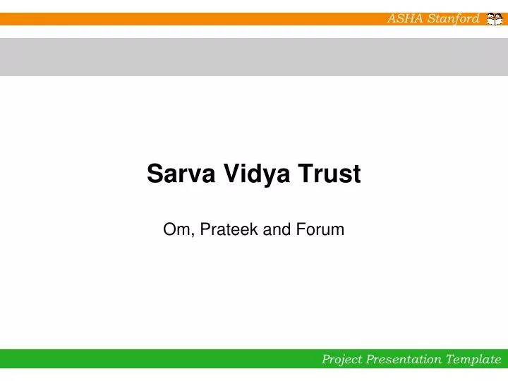 sarva vidya trust