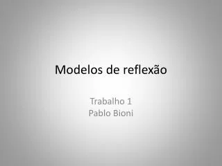 modelos de reflex o