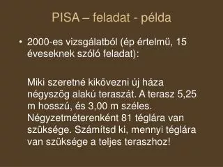 pisa feladat p lda