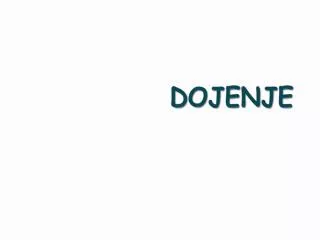 dojenje