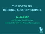 THE NORTH SEA REGIONAL ADVISORY COUNCIL