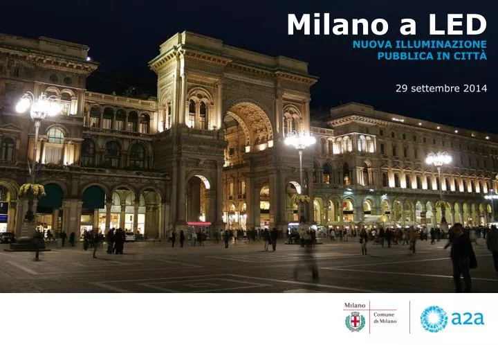 nuova illuminazione pubblica in citt