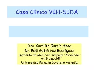 caso cl nico vih sida