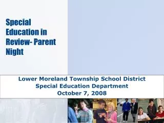 Special Education in Review- Parent Night