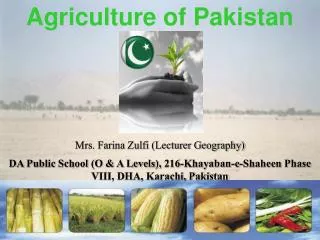 Agriculture of Pakistan