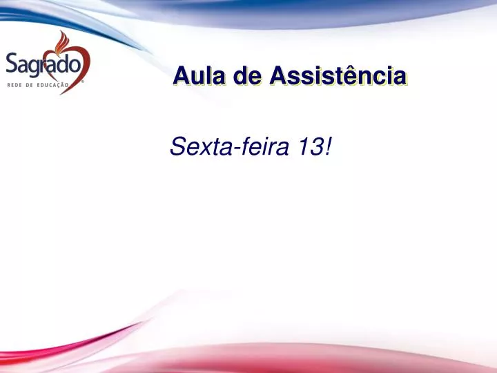 aula de assist ncia