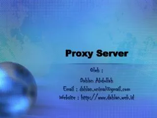 proxy server