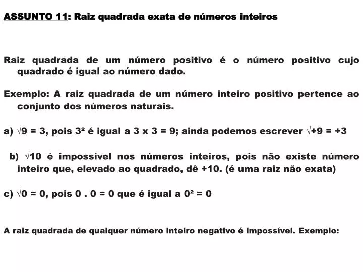 Uno das Operações com Números Inteiros - Matemática