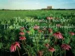 The Intensity Frontier: The Next Challenge for Fermilab - slide 1