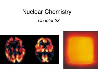 Nuclear Chemistry