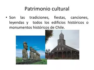 PPT - PATRIMONIO CULTURAL PowerPoint Presentation, Free Download - ID ...