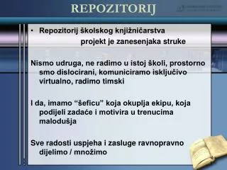 repozitorij