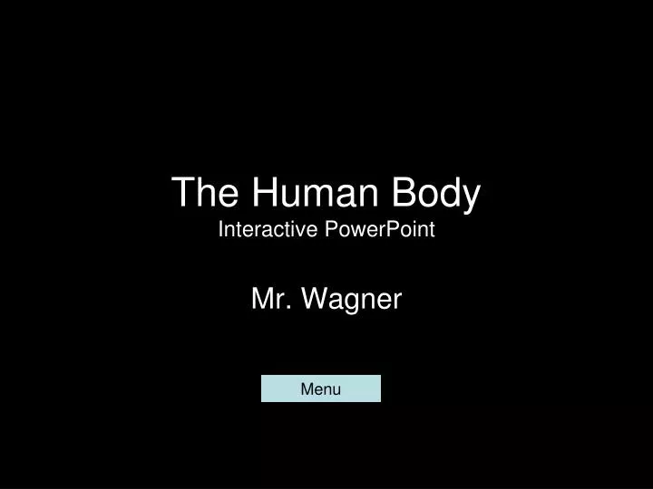 the human body interactive powerpoint