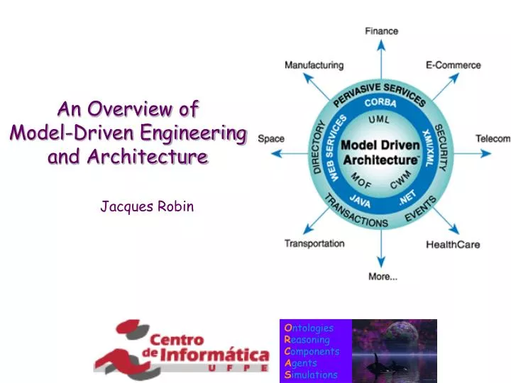 an overview of model driven engineering and architecture