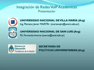 integraci n de redes voip acad micas presentaci n