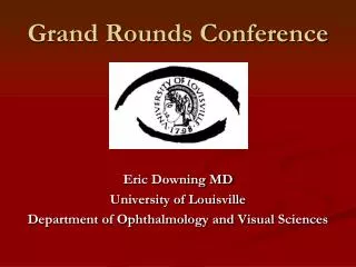 grand rounds conference