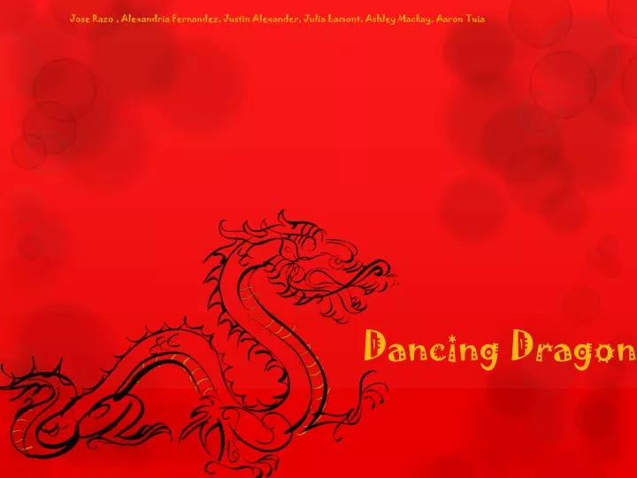 dancing dragon