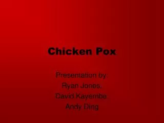 Chicken Pox