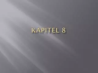 kapitel 8
