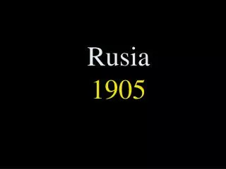 Rusia 1905