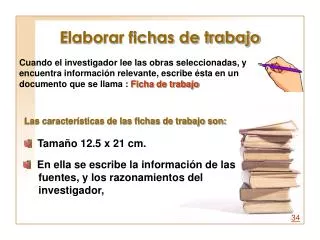 elaborar fichas de trabajo