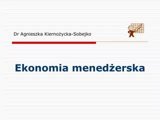 dr agnieszka kierno ycka sobejko