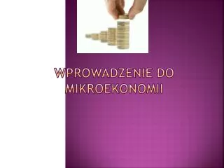 wprowadzenie do mikroekonomii