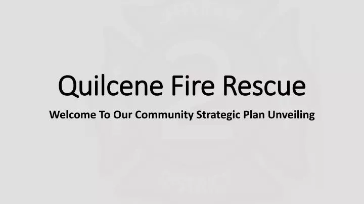 quilcene fire rescue