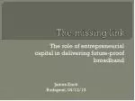 The missing link - slide 1