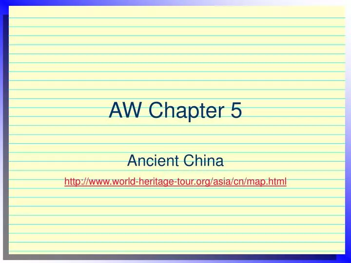 aw chapter 5