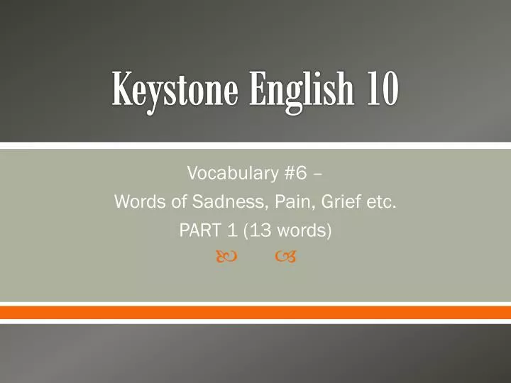 keystone english 10