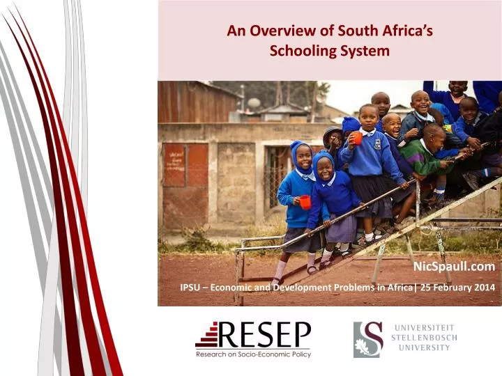 an overview of south africa s schooling system