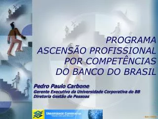programa ascens o profissional por compet ncias do banco do brasil