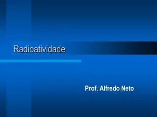 radioatividade