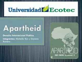 apartheid