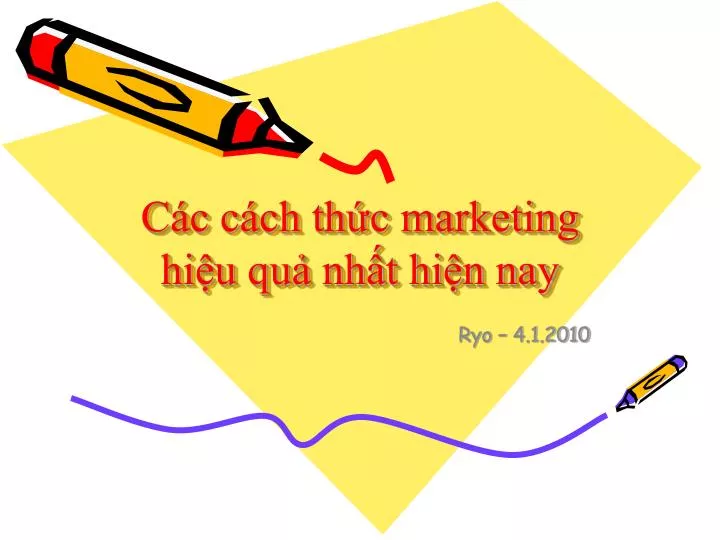 c c c ch th c marketing hi u qu nh t hi n nay