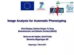 Image Analysis for Automatic Phenotyping - slide 1