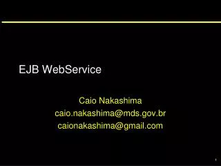 caio nakashima caio nakashima@mds gov br caionakashima@gmail com