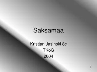 saksamaa