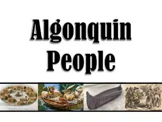 Algonquin People