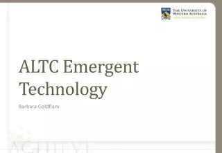 ALTC Emergent Technology